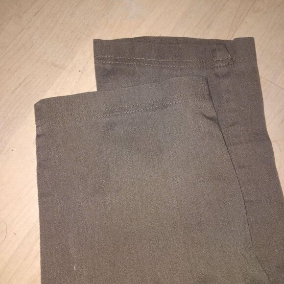 Croft & barrow womans Brown elastic band waist - Picture 3 of 4